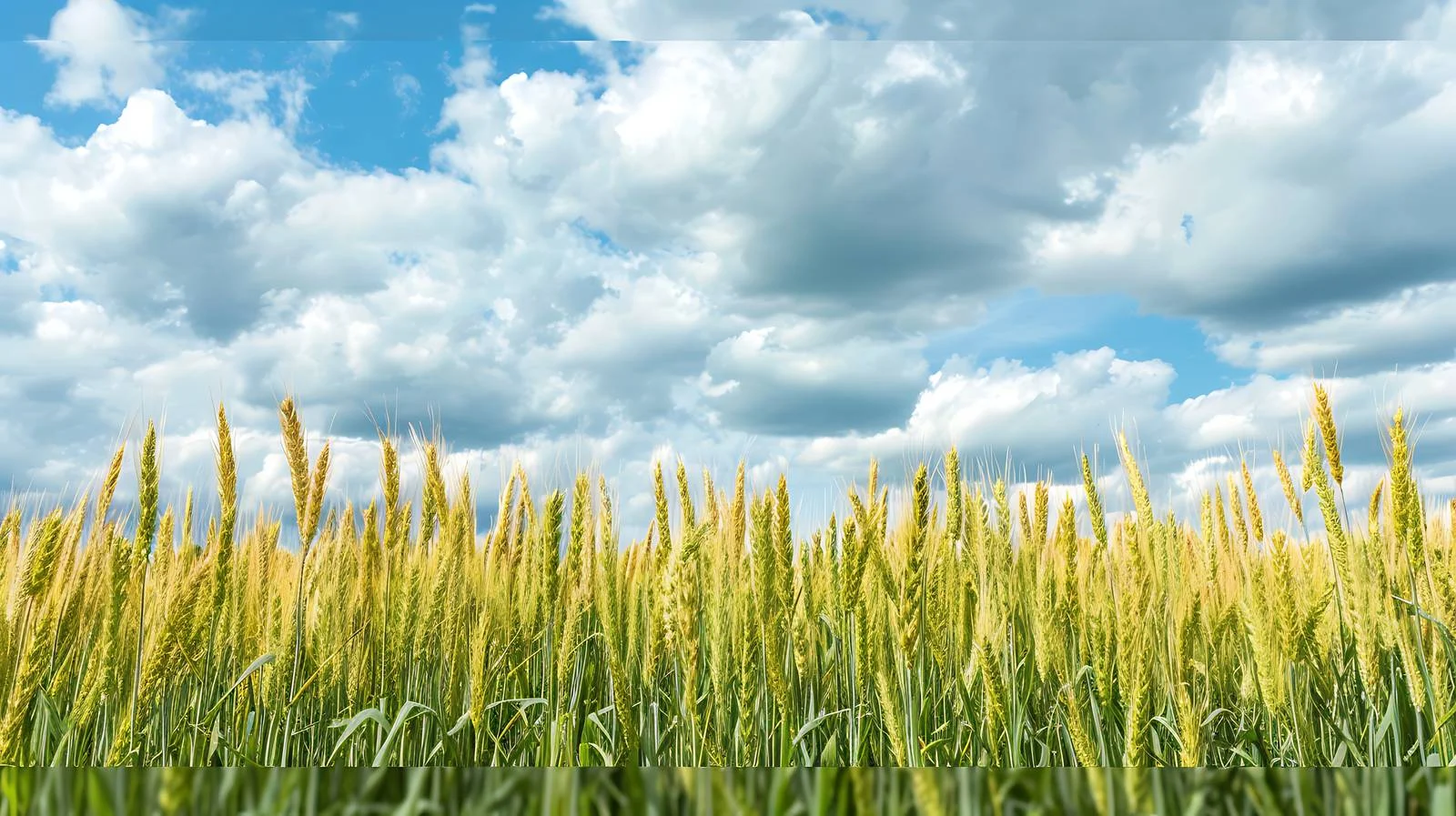 Vast Wheat Field in Southern Minnesota — free download from Dotvec