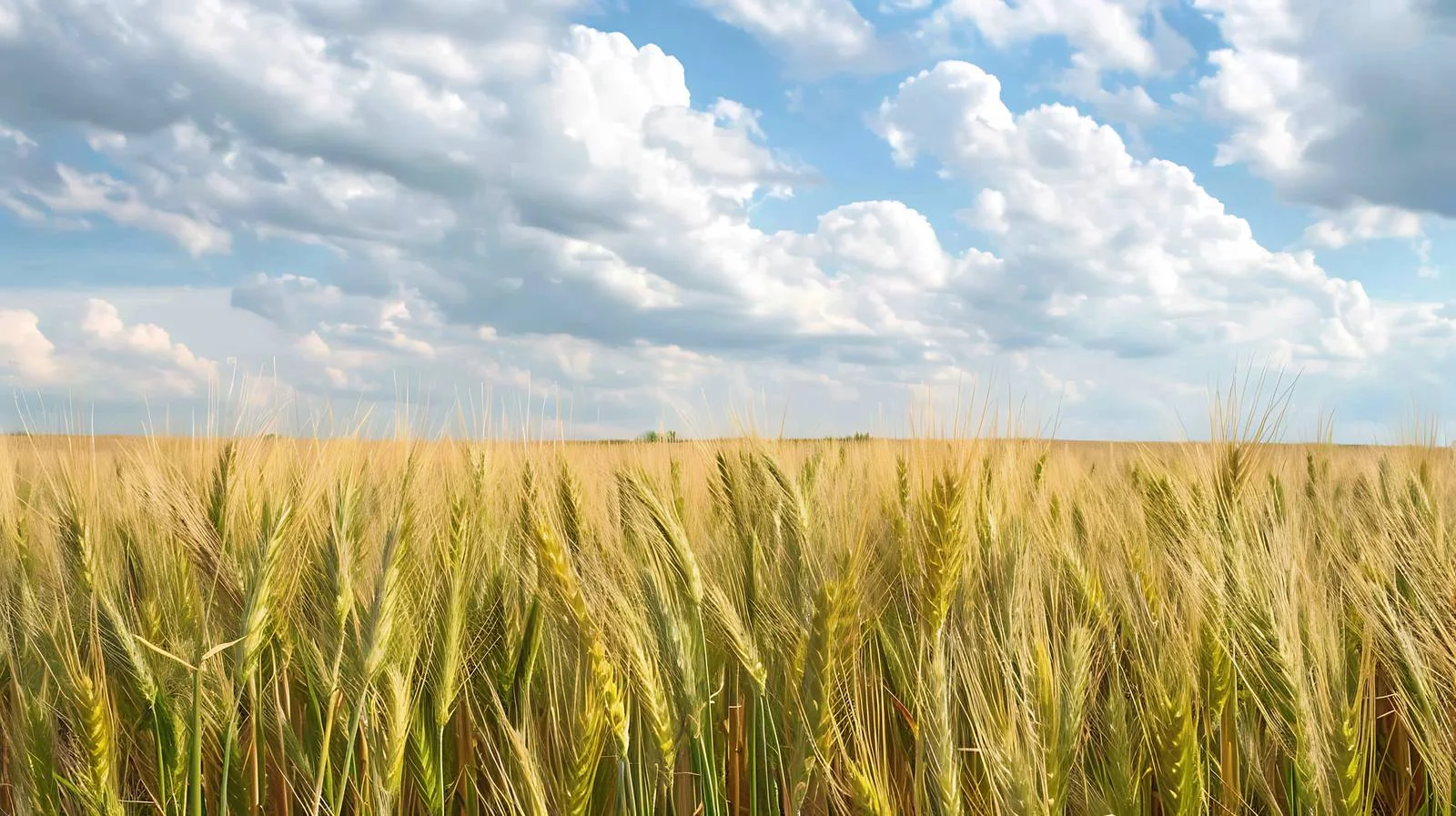 Vast Wheat Field in Southern Minnesota — free download from Dotvec