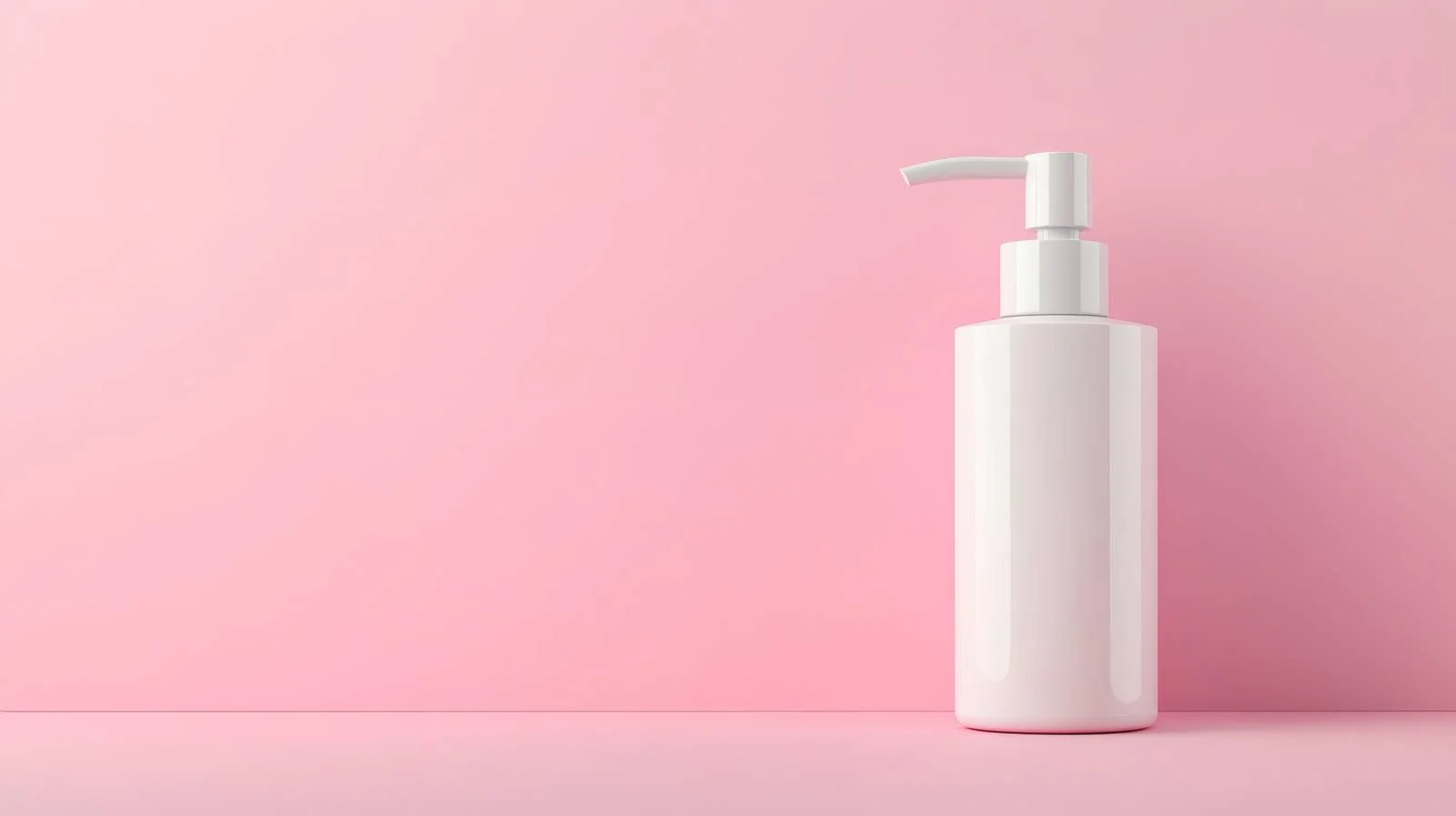 Elegant White Dispenser on Soft Pink — free download from Dotvec