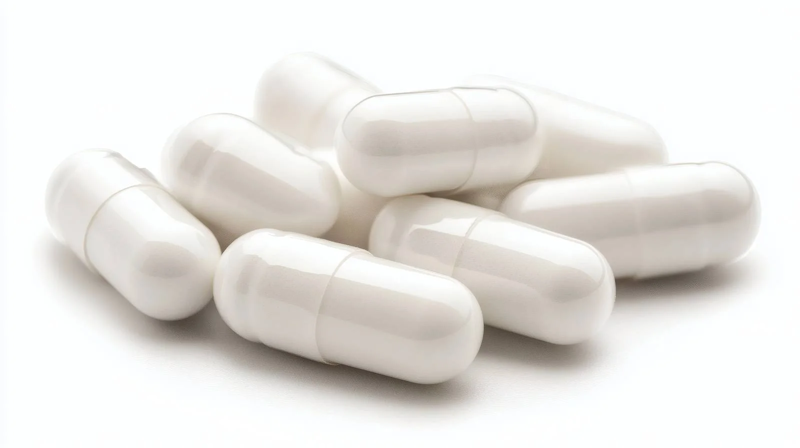 Pure White Dietary Supplement Capsules — free download from Dotvec