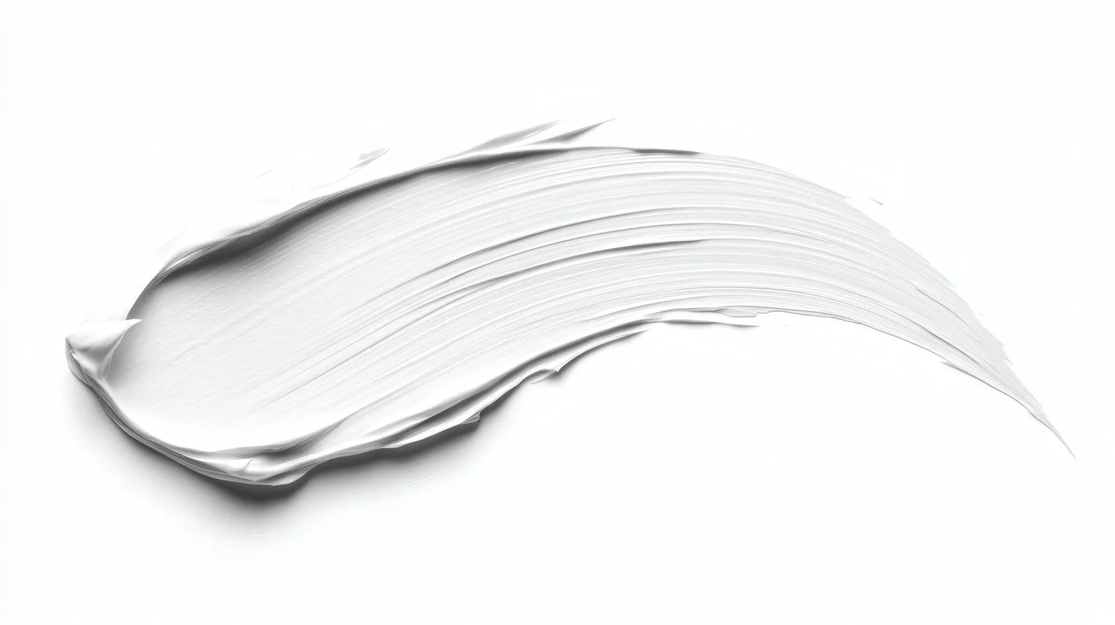 Cosmetic cream smudge swatch isolated white — free download from Dotvec