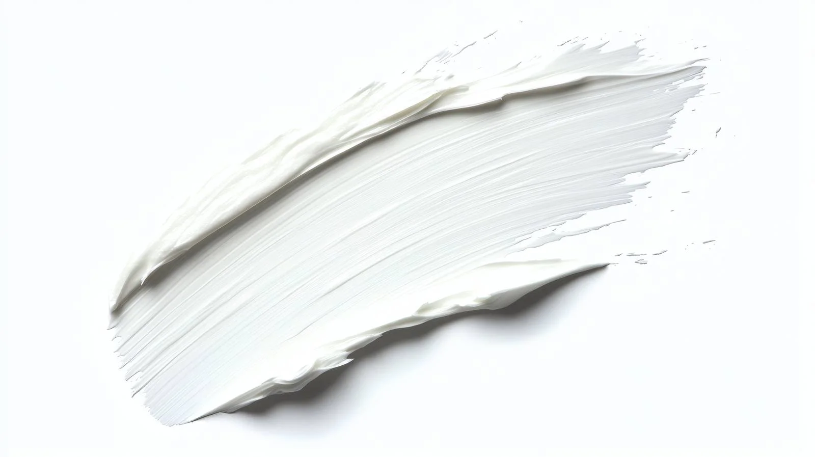 Elegant White Cream Smudge on Isolated Background — free download from Dotvec