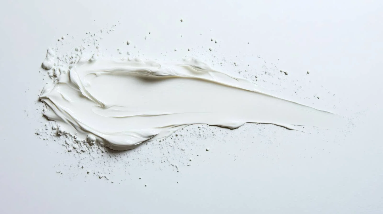 Cream Smudge Swatch on White Background — free download from Dotvec