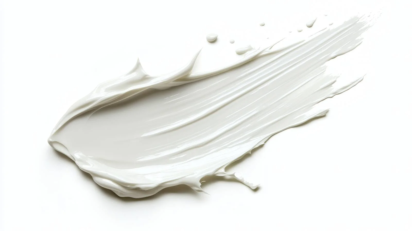 Luxurious White Cream Swatch on Isolated Background — free download from Dotvec