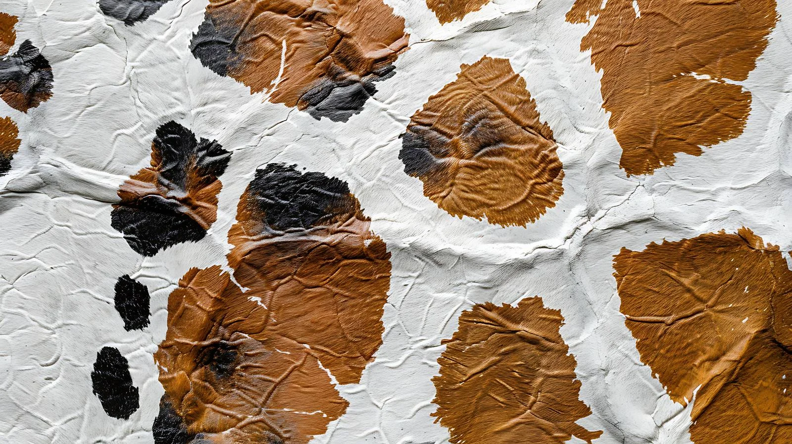 Exotic Wildlife Skin Print on White Background — free download from Dotvec