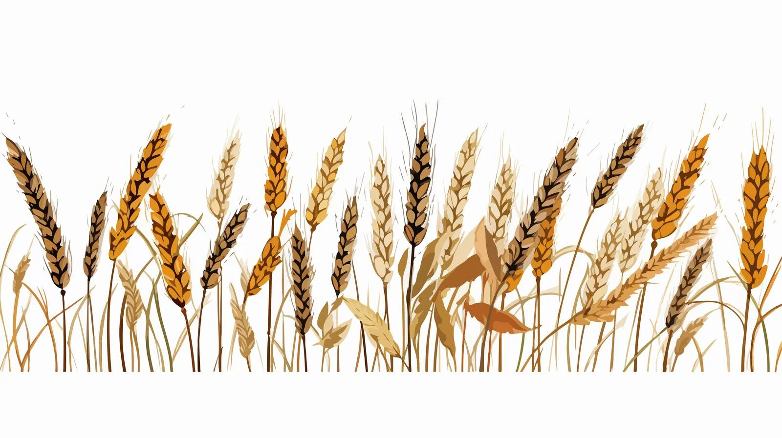 Vibrant Wheat and Herb Grass Composition — free download from Dotvec