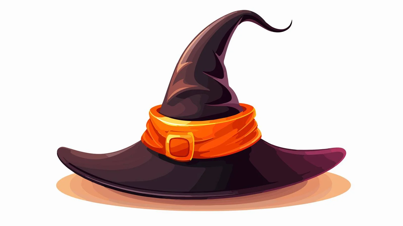 Mystical Witch Hat Graphic Element — free download from Dotvec
