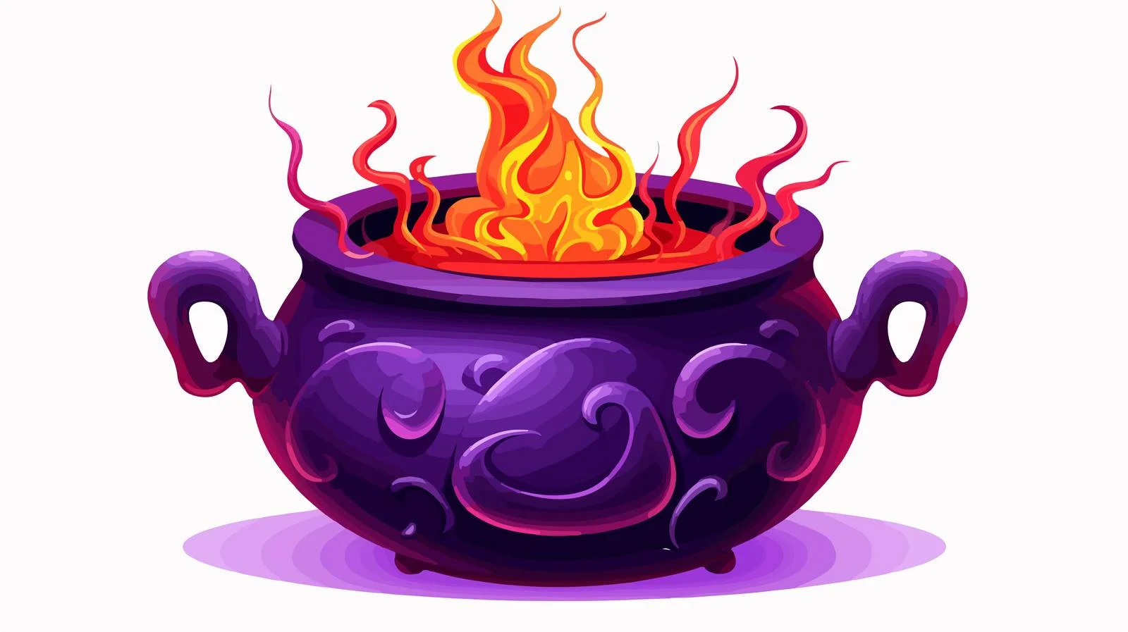 Dark Magic Cauldron — free download from Dotvec