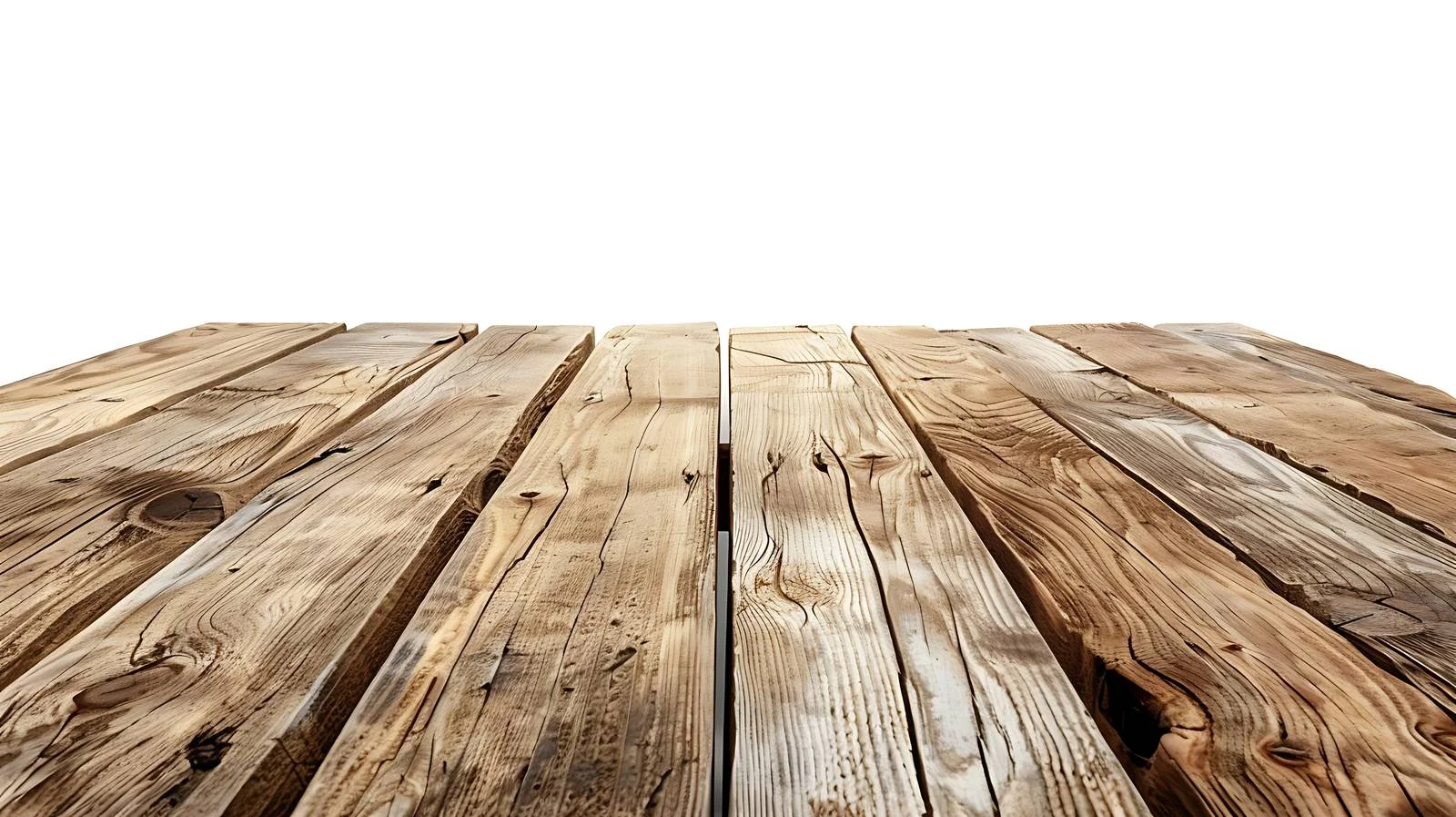 Elegant Wooden Table on White Background — free download from Dotvec