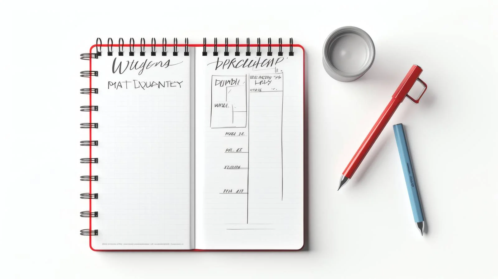 Fitness Routine on White Background — free download from Dotvec