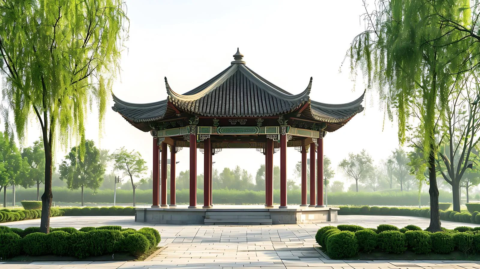 Historic Ruins Park in Xi'an City — free download from Dotvec