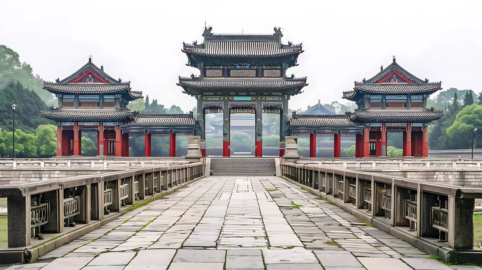 Historic Ruins at Xi'an Weiyang Palace — free download from Dotvec
