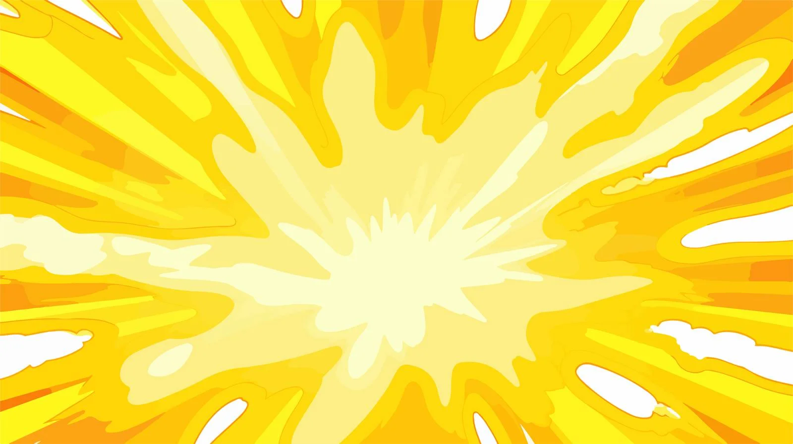 Yellow Comic Book Background Usage — free download from Dotvec