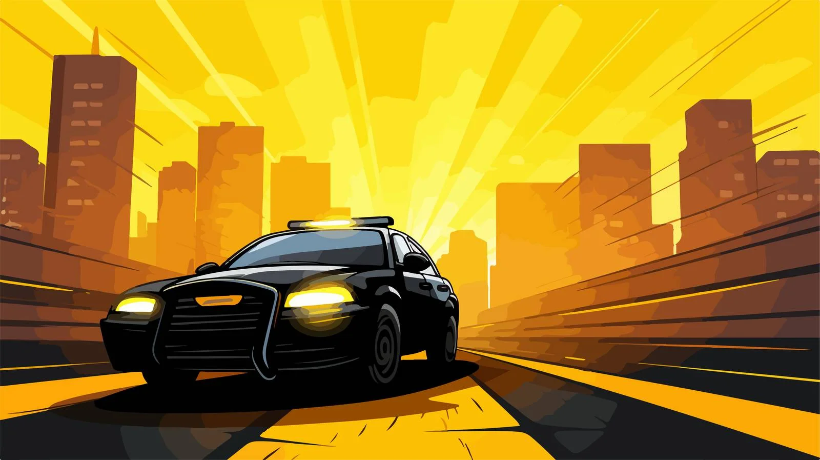 Police Alert Background — free download from Dotvec