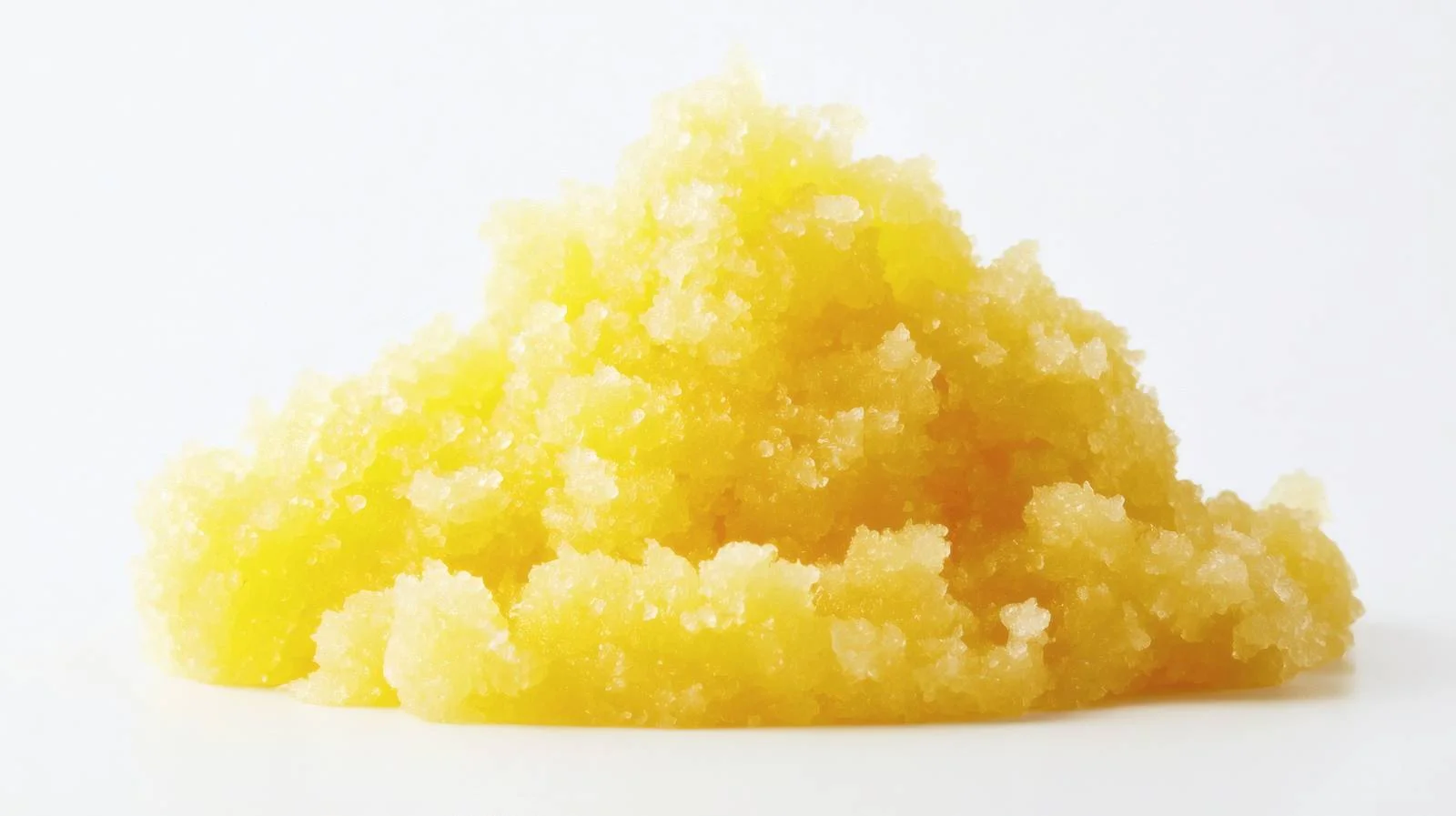 Yellow Sugar Scrub Smudge Sample on White — free download from Dotvec