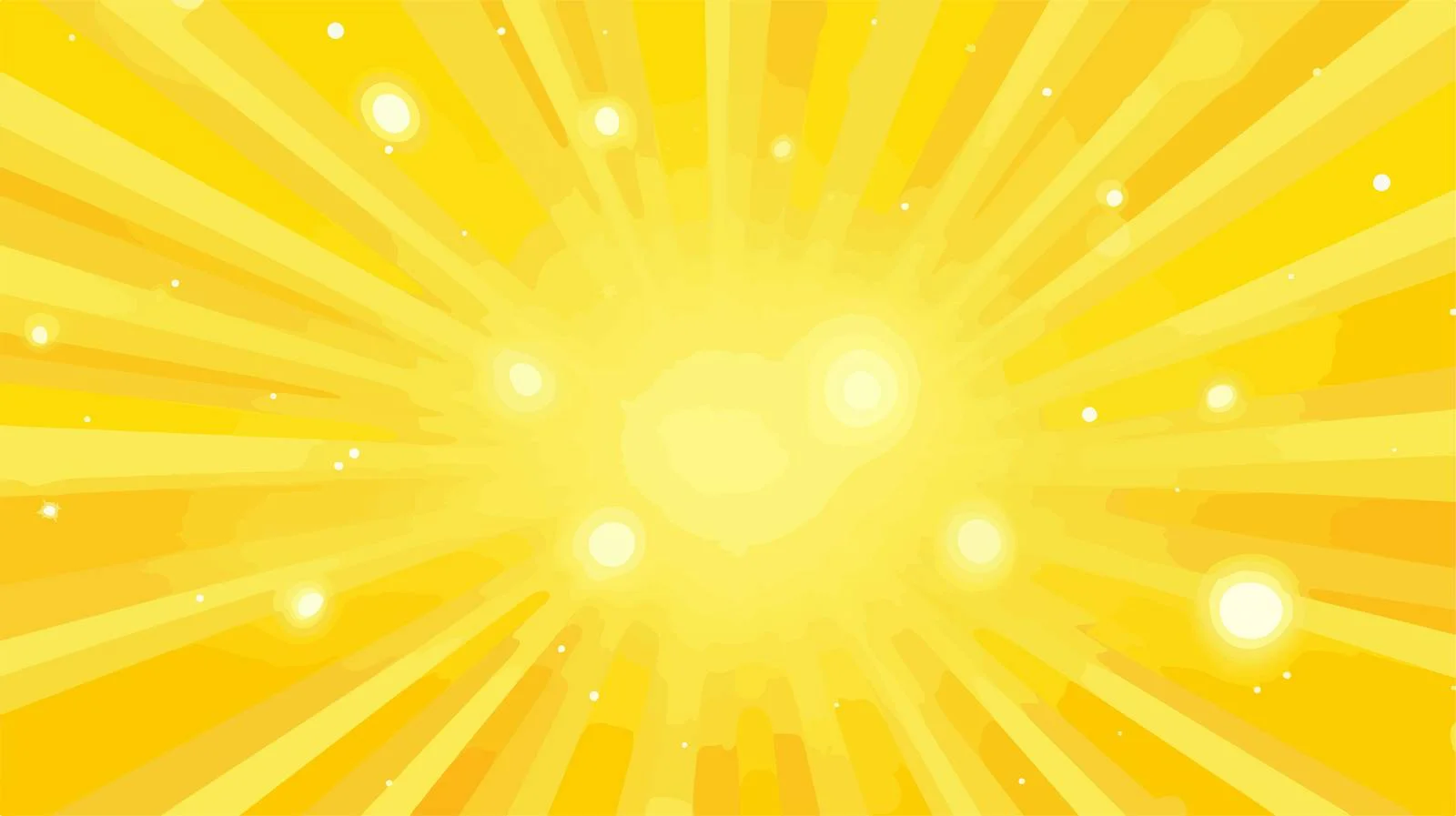 Yellow Sun Rays Cartoon Background — free download from Dotvec