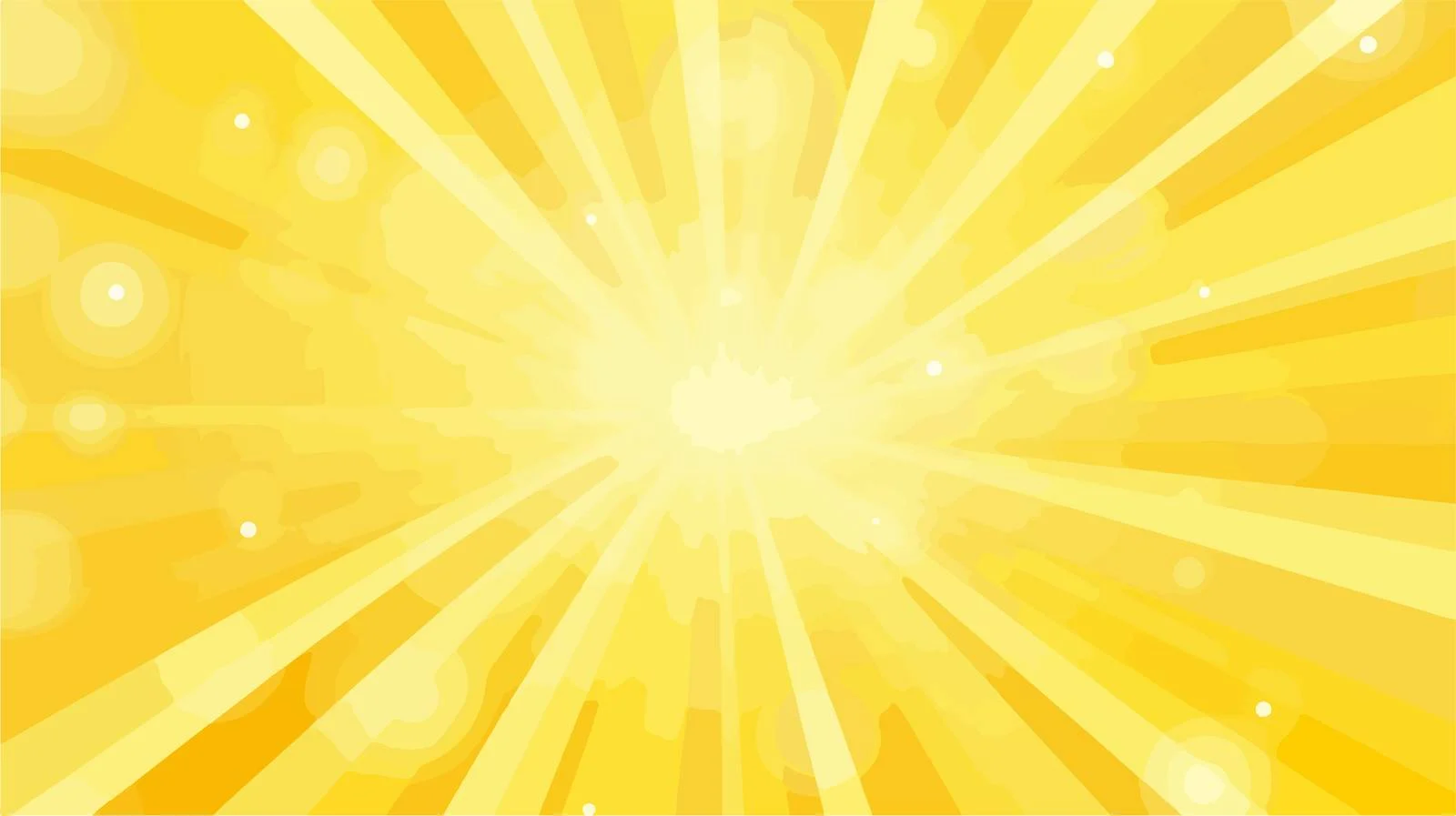 Yellow Sun Rays Cartoon Background — free download from Dotvec