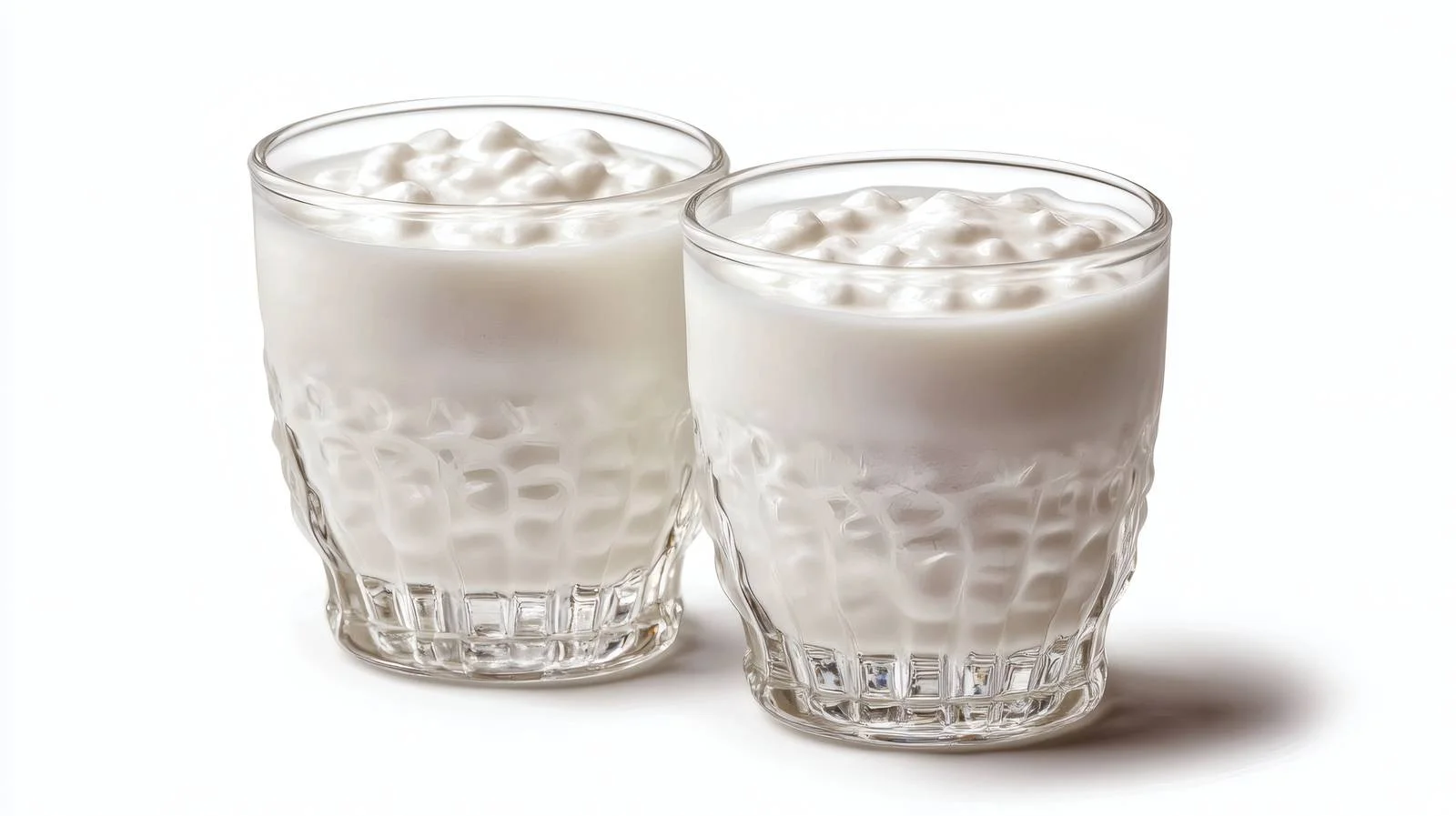 Refreshing Yogurt Drink Ayran on White — free download from Dotvec