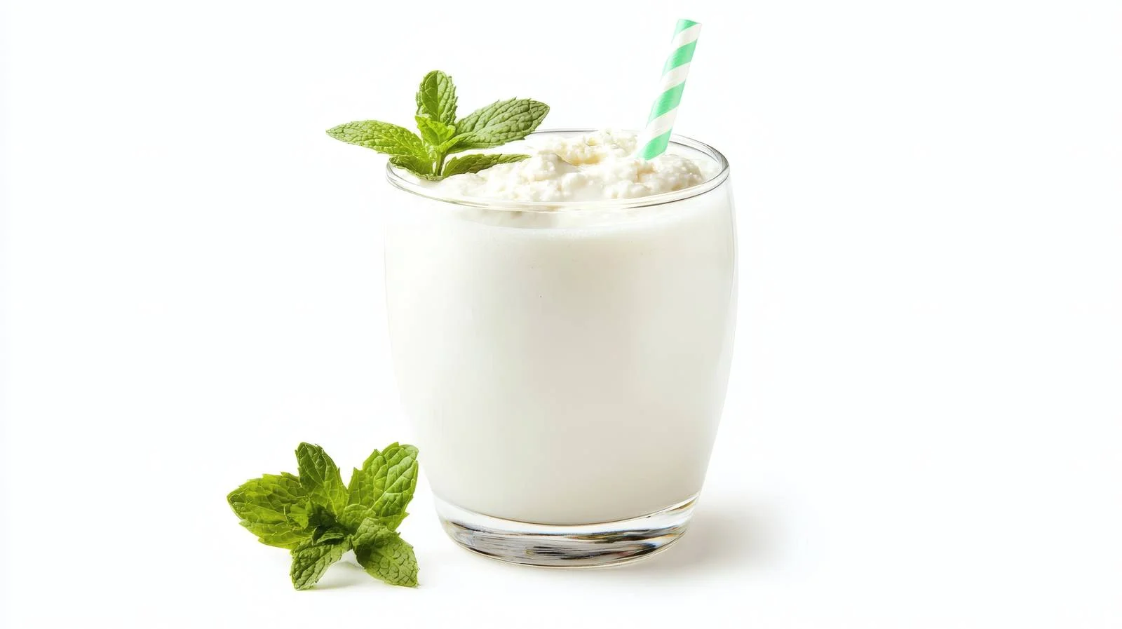 Refreshing Yogurt Drink on White Background — free download from Dotvec