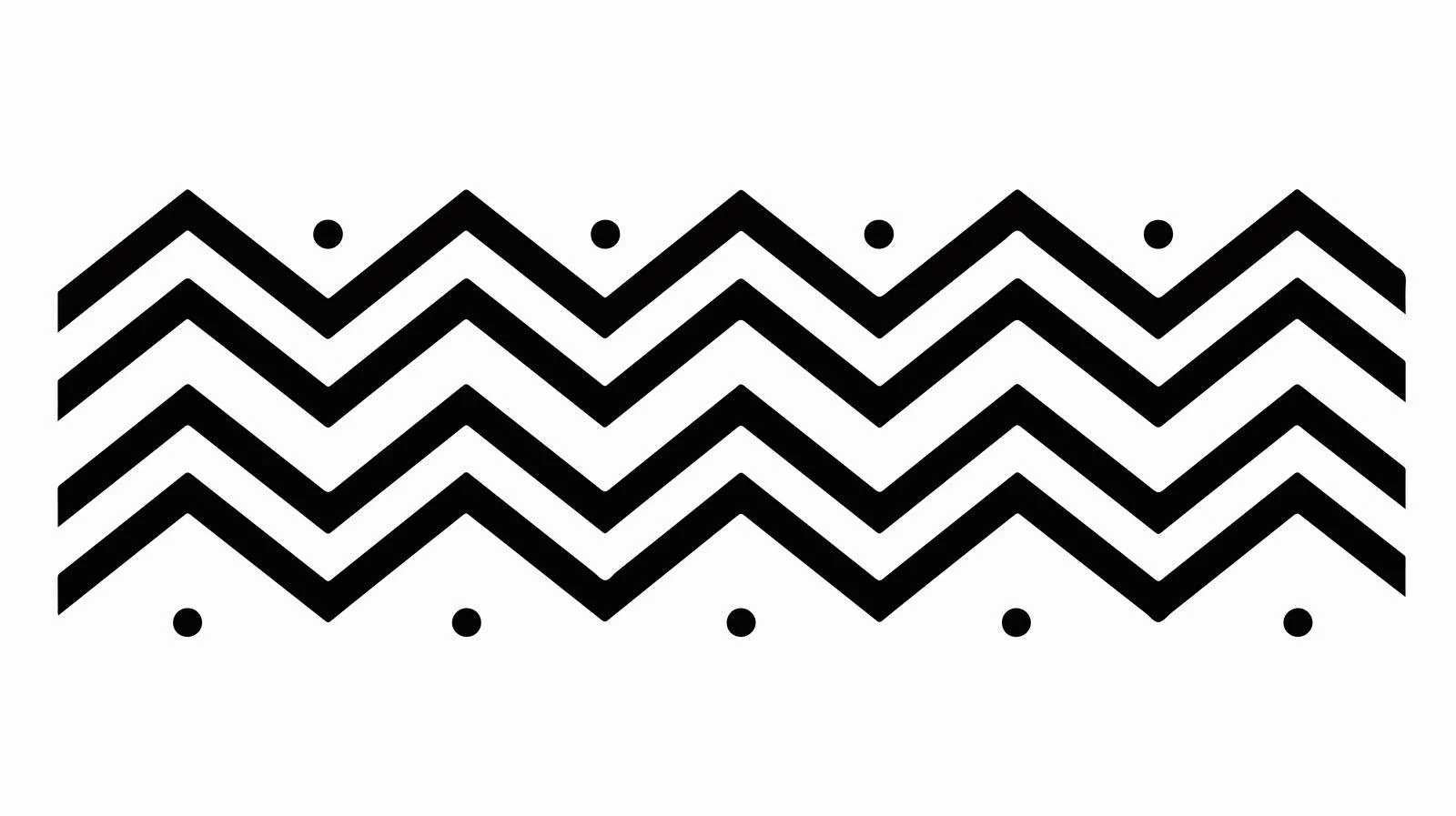 Geometric Arrow Stripes Design with Dotted Lines — free download from Dotvec