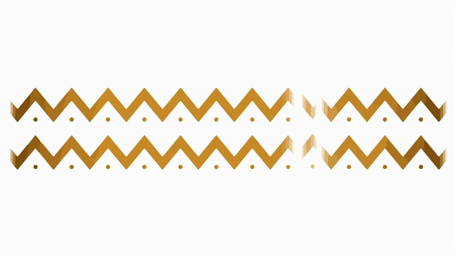 Zigzag Arrow Stripes Dotted Lines Design — free download from Dotvec