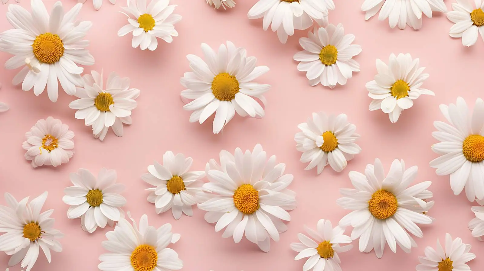 Beautiful Chamomile Daisies Floral Pattern — free download from Dotvec