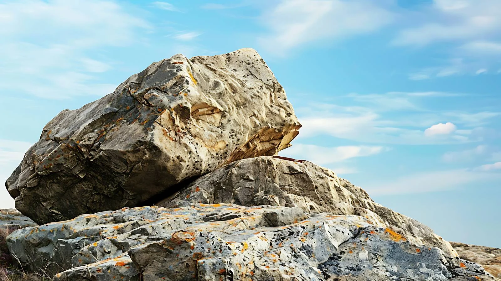 Majestic Rock Formation in Sky — free download from Dotvec