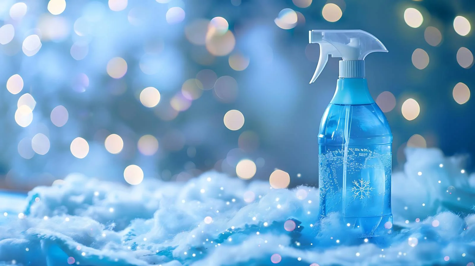 Cleaning Products with Bokeh Background — free download from Dotvec