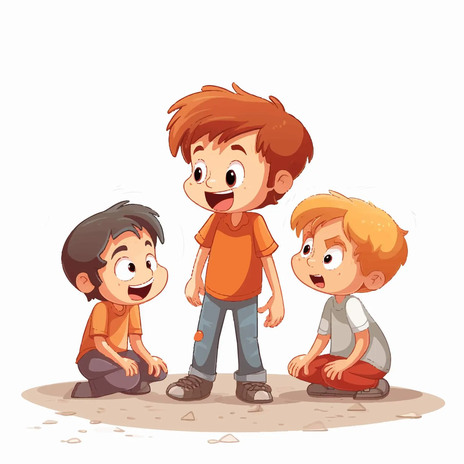 Illustration of Child Abuse Among Peers — free download from Dotvec