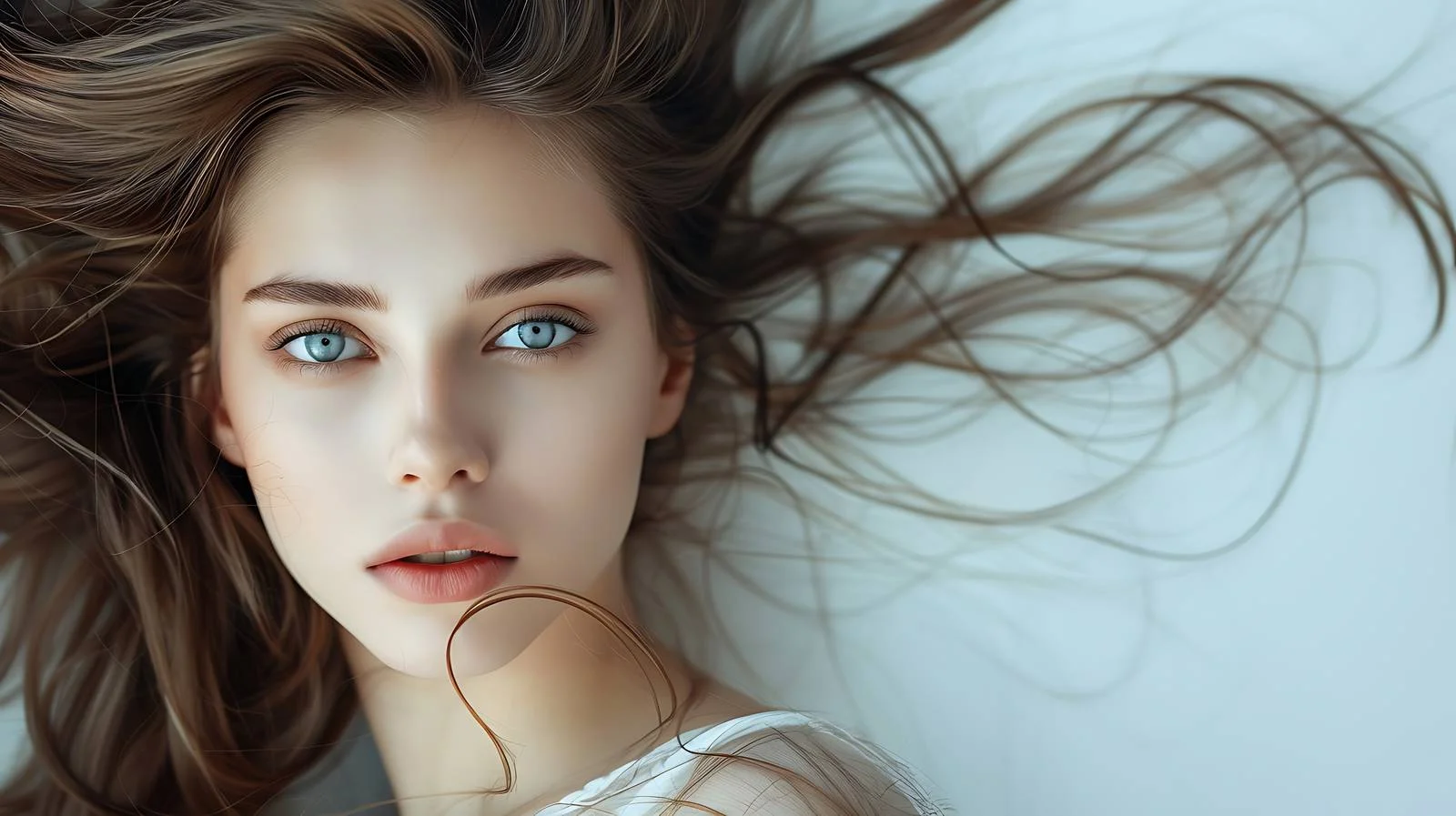 Exquisite Portrait of a Radiant Young Model — free download from Dotvec