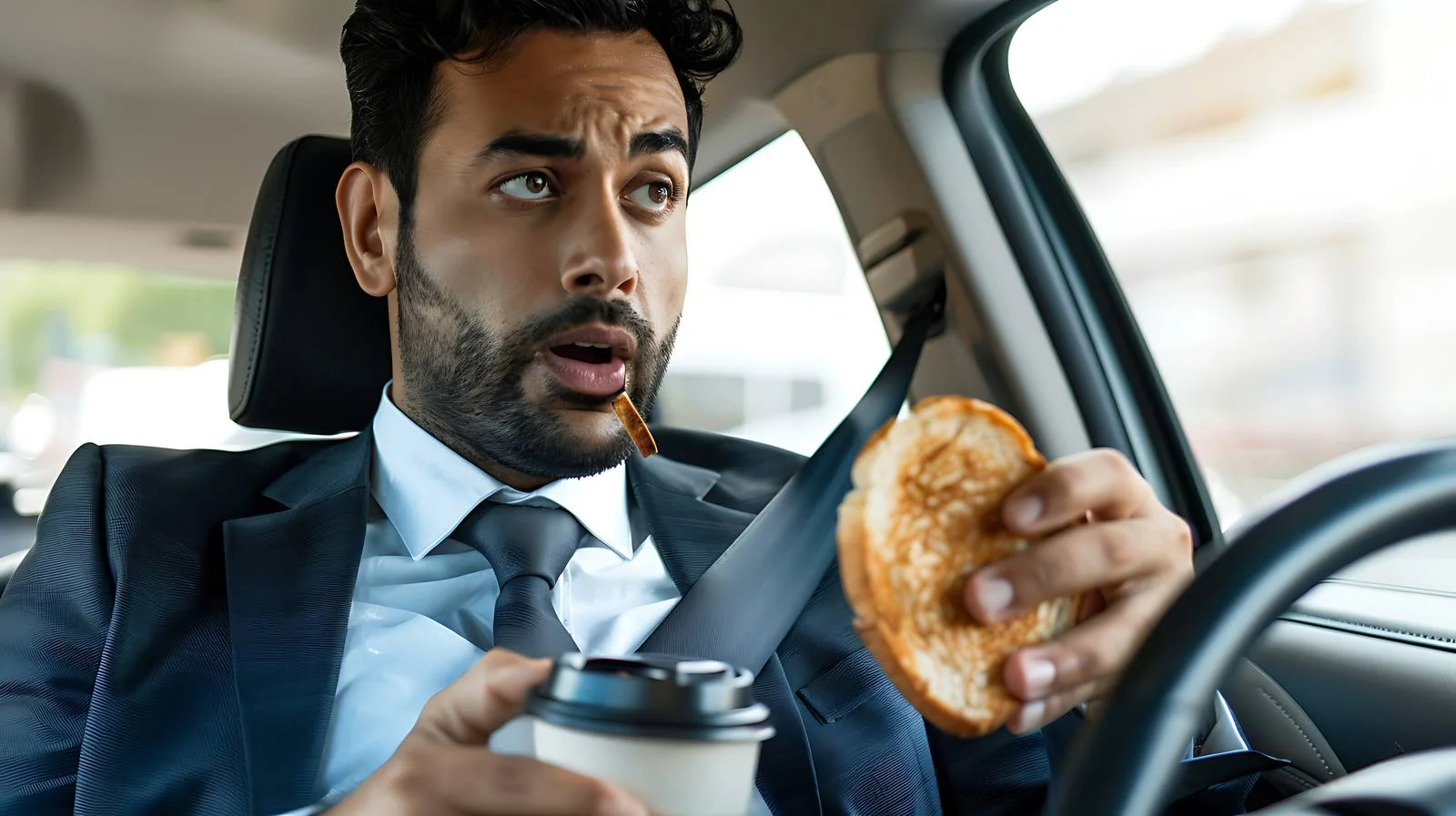 Professional Breakfast Businessman Image — free download from Dotvec