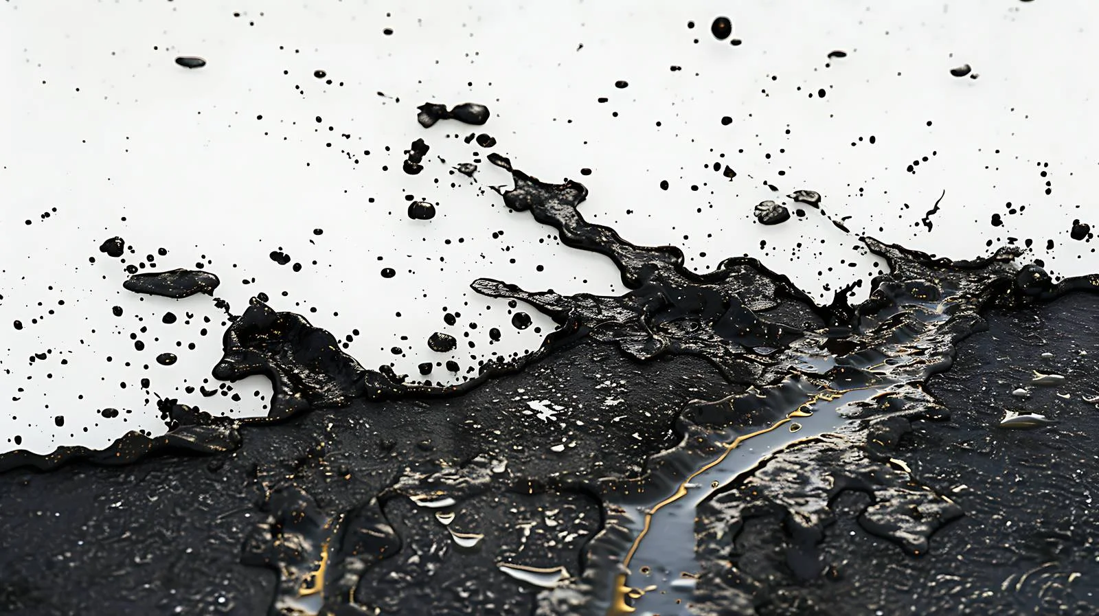 Vehicle's Surfaces Marred by Oil and Gas — free download from Dotvec