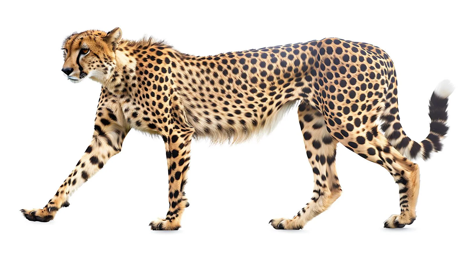 Majestic cheetah gazes across savannah horizon — free download from Dotvec