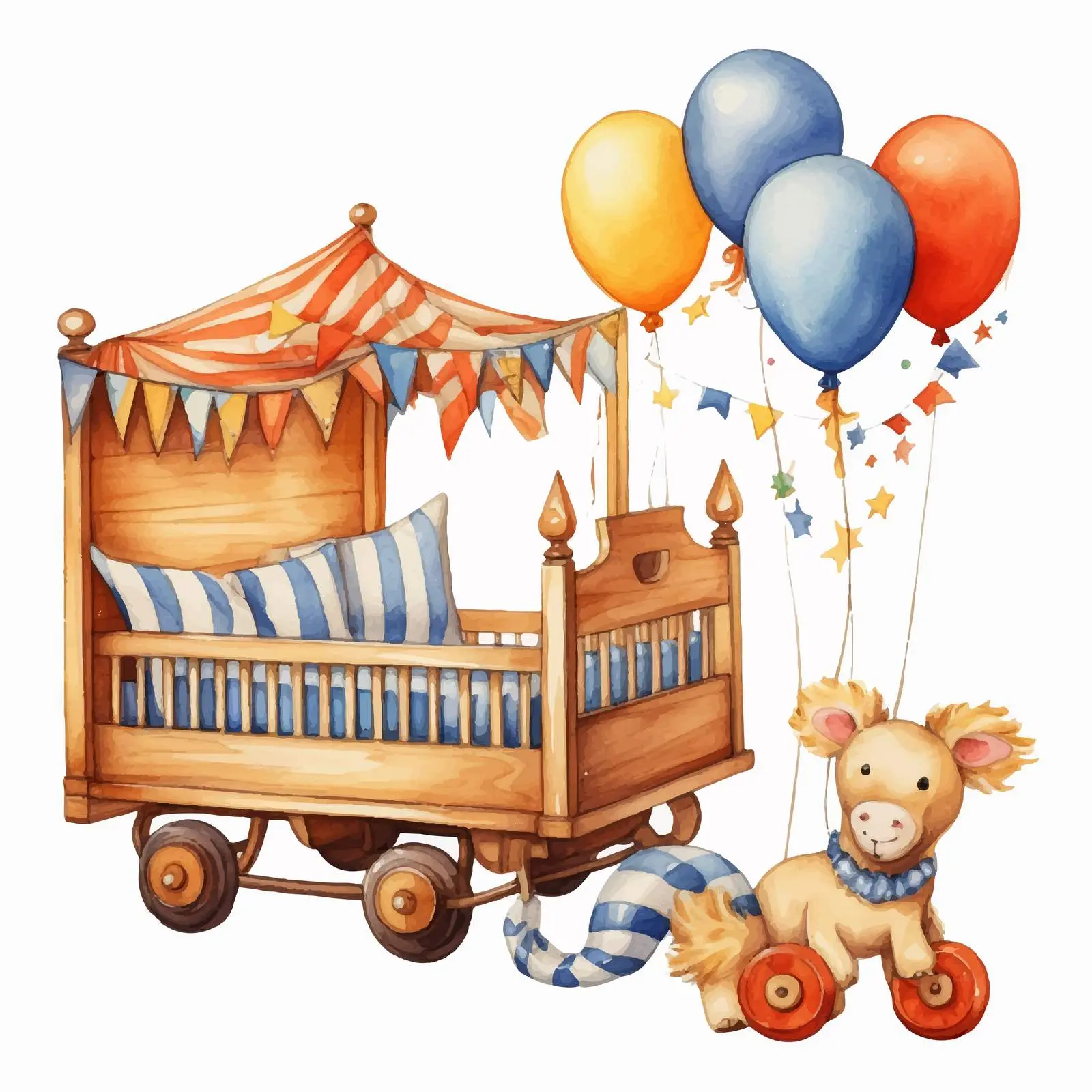 Child's Bedroom Decor with Toys and Shoes – free learning tools image from Dotvec