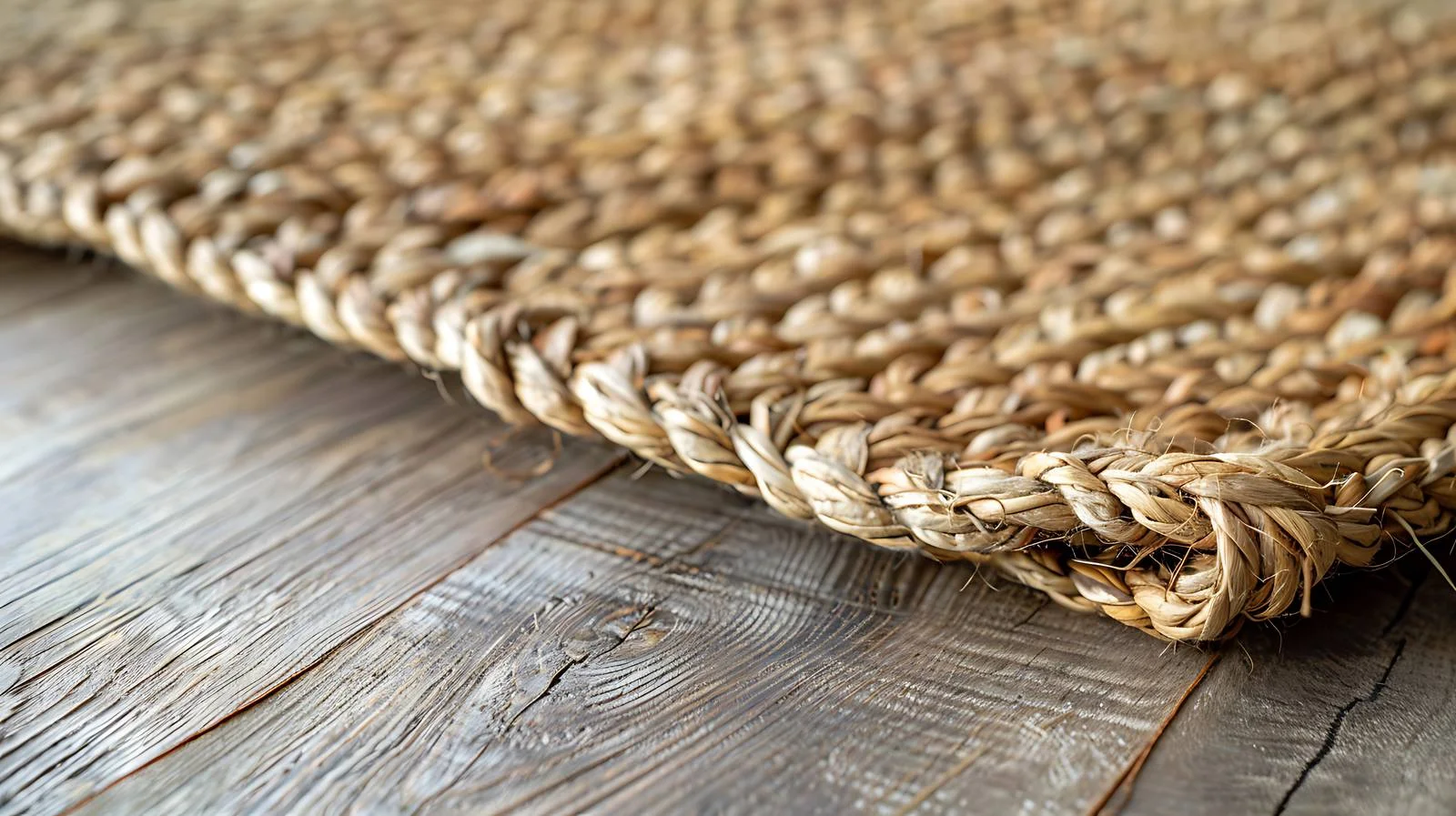 Elegant wicker mat on wooden table — free download from Dotvec