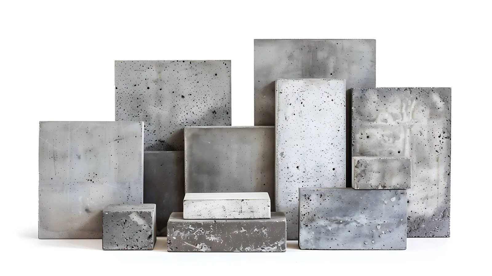 Arranged Concrete Tile Collection — free download from Dotvec