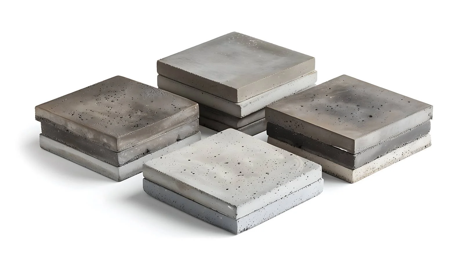 Arranged Concrete Tile Collection — free download from Dotvec