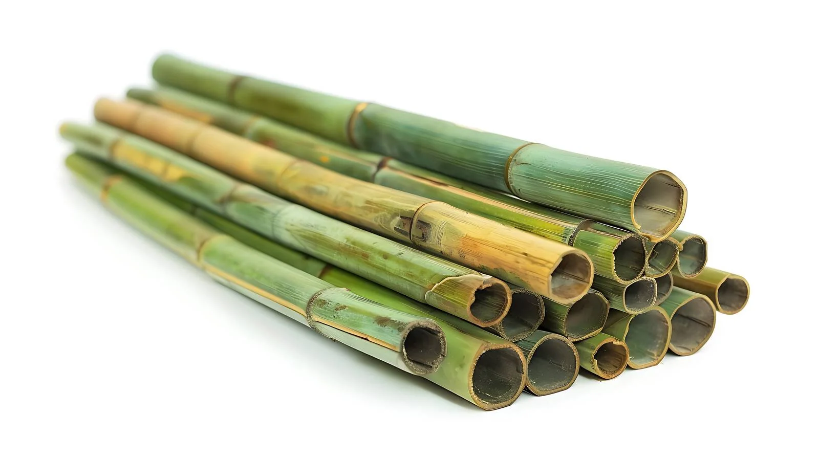 Stacked Green Bamboo Rods — free download from Dotvec