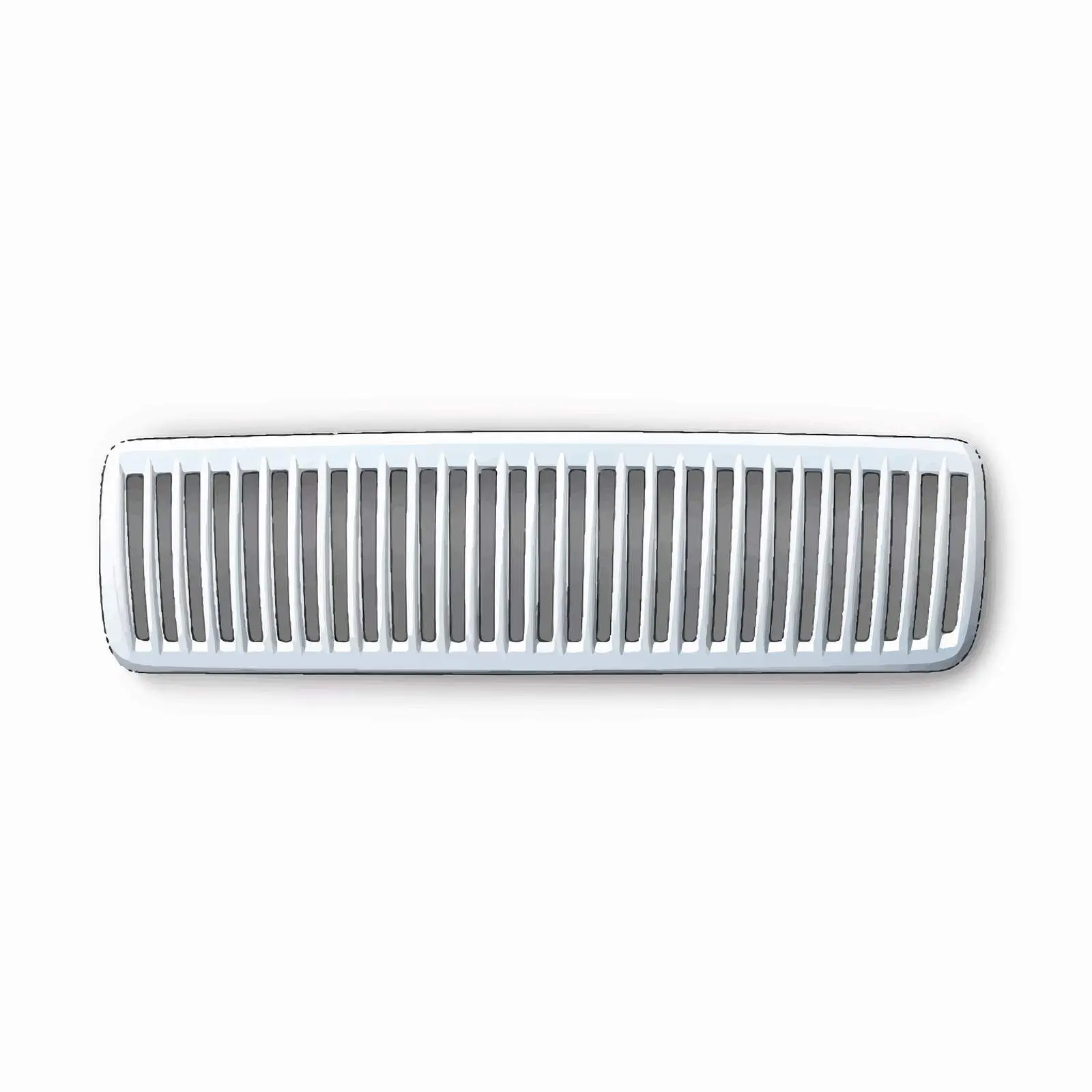 Top View Comb Isolated on White Background — free download from Dotvec