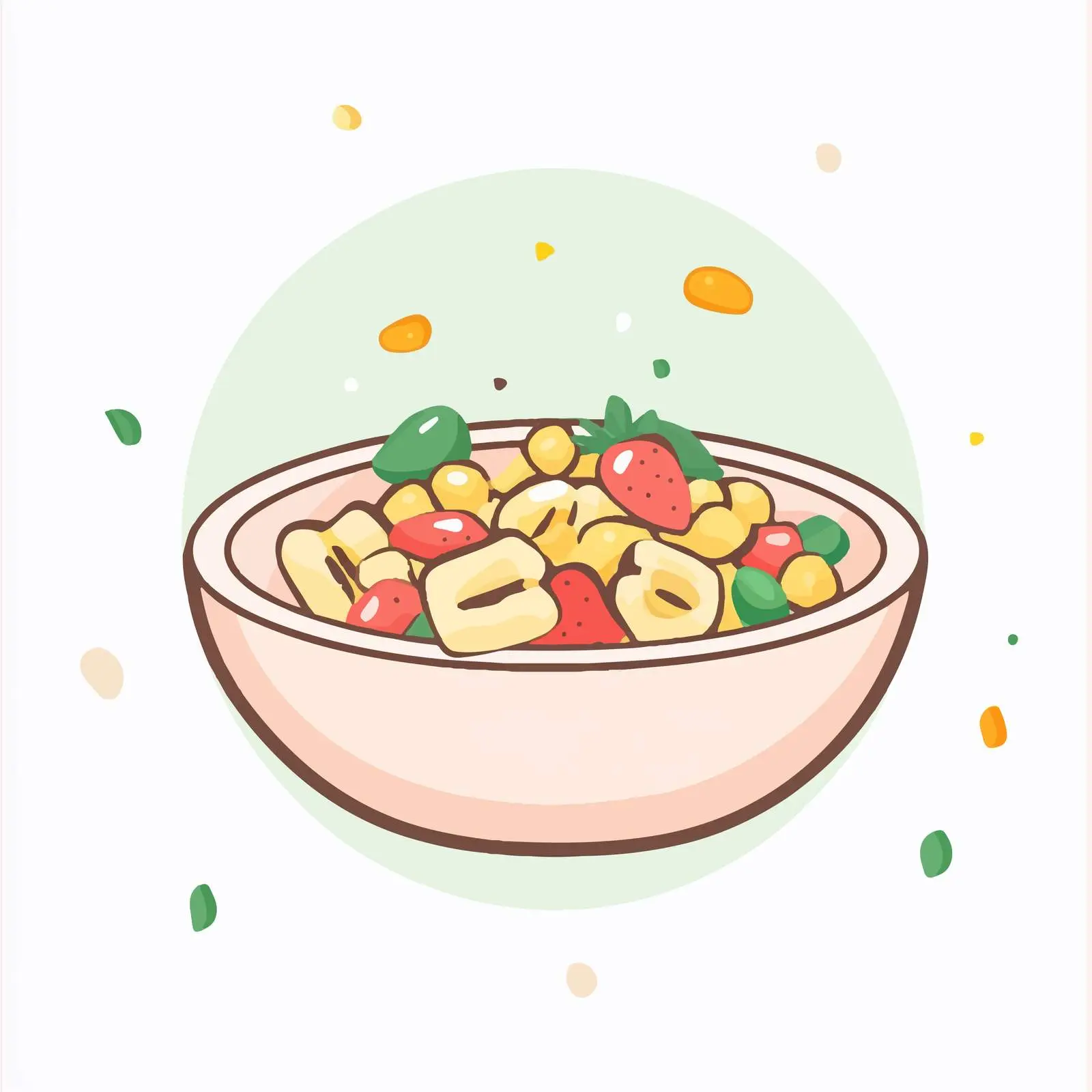 Cute Healthy Cereal Bar Icon — free download from Dotvec