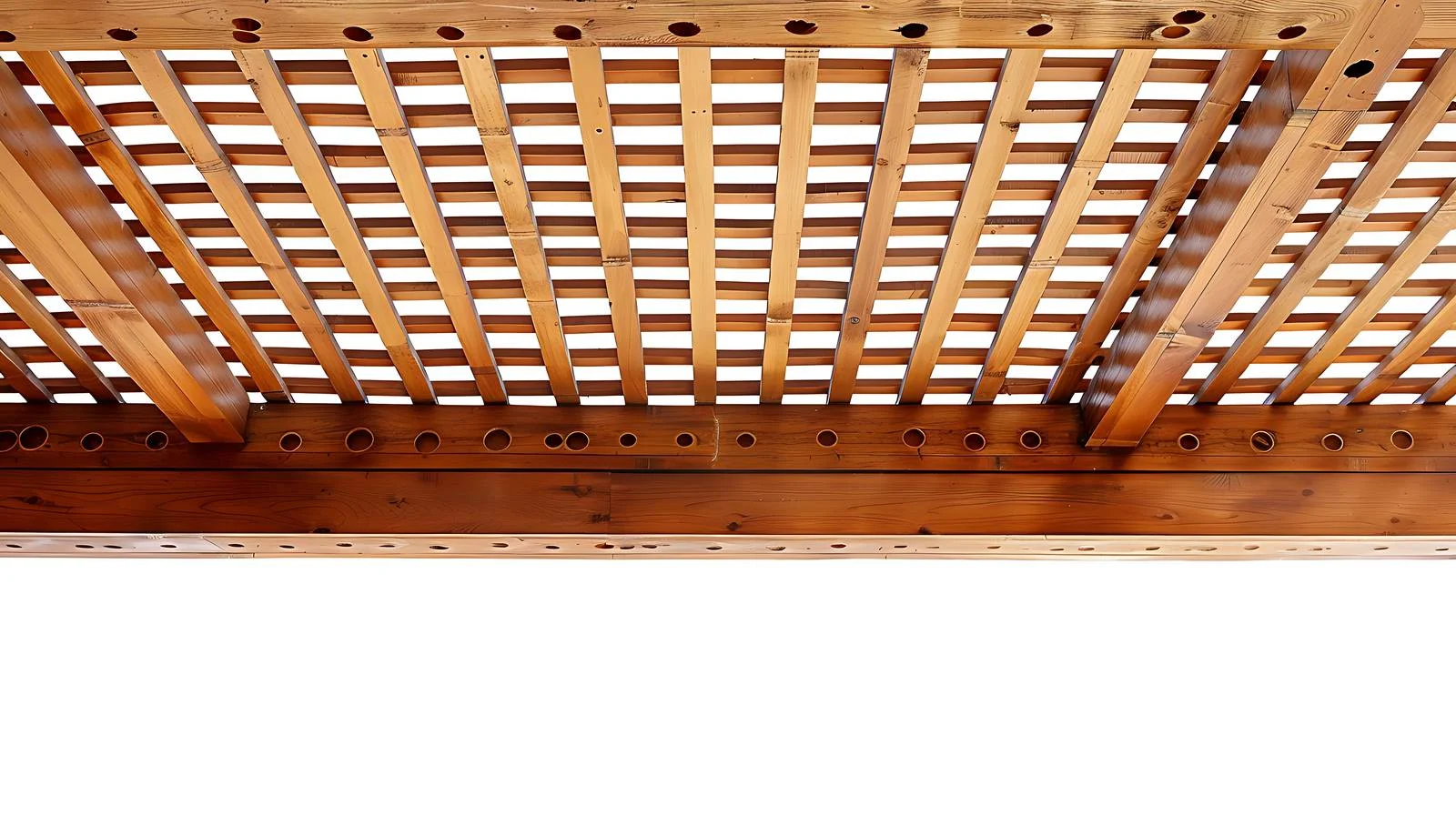 Exquisite Bamboo Ceiling with Intricate Patterns — free download from Dotvec