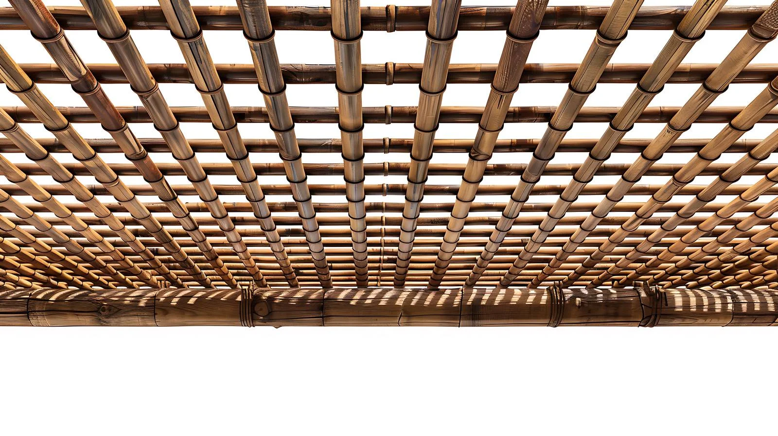 Exquisite Bamboo Ceiling with Intricate Details — free download from Dotvec