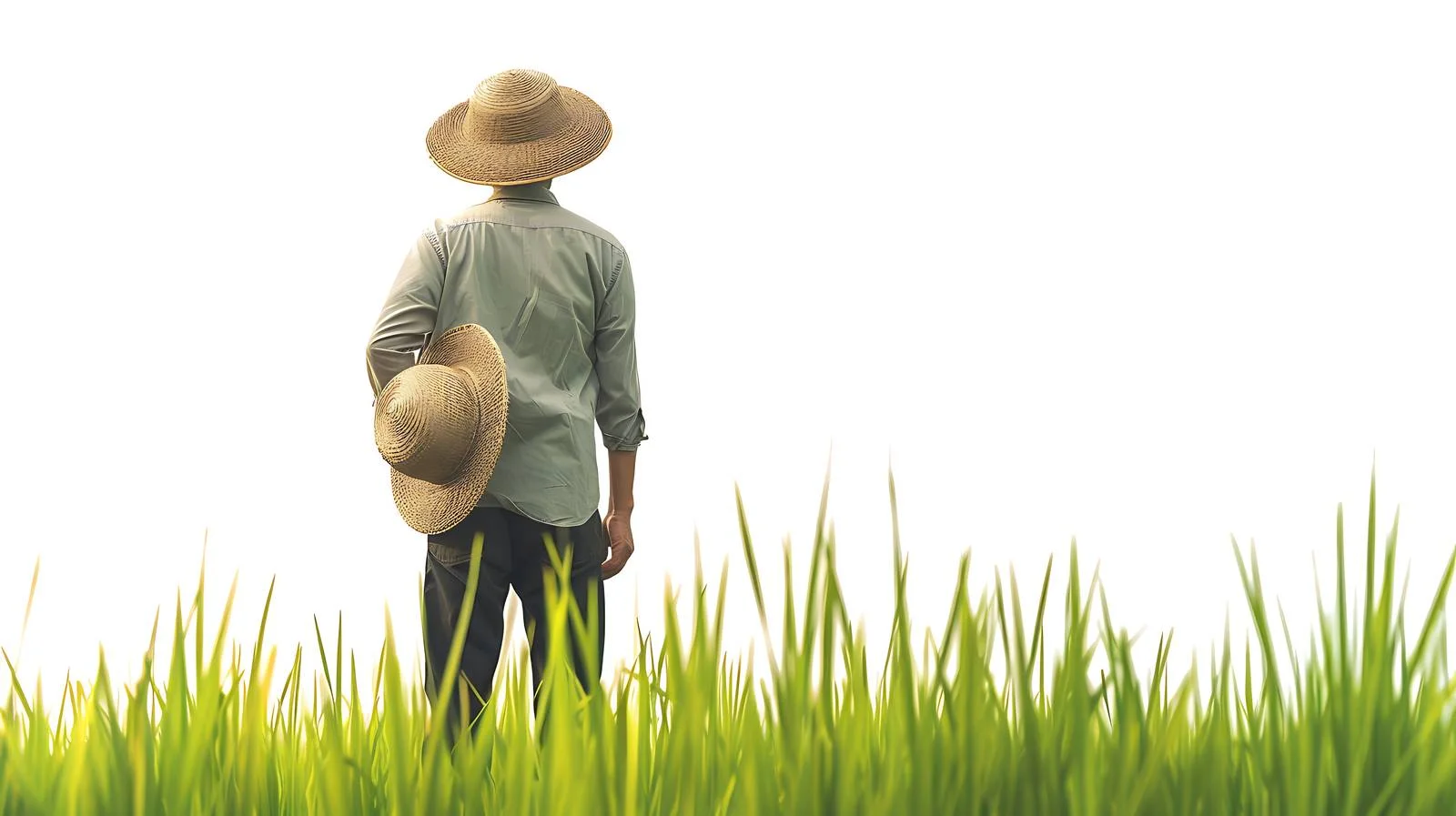 Farmers' Gaze Over Farmland — free download from Dotvec