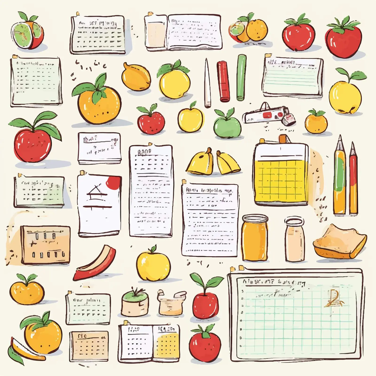 Organizing Student Lesson Plans Template — free download from Dotvec