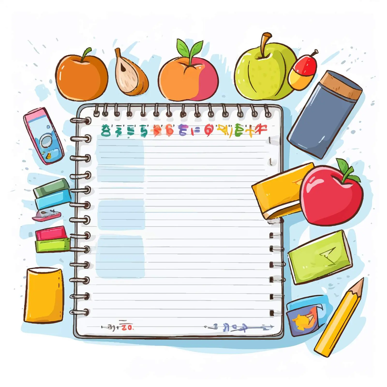 Student Lesson Plans Organizer Template — free download from Dotvec