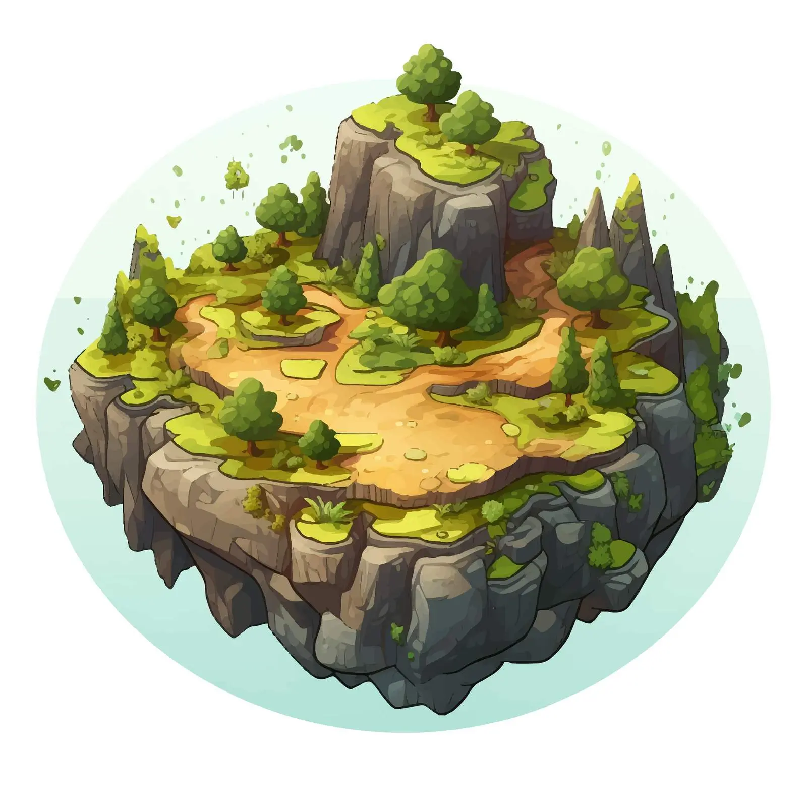 Isolated Cartoon Character on White Background — free download from Dotvec