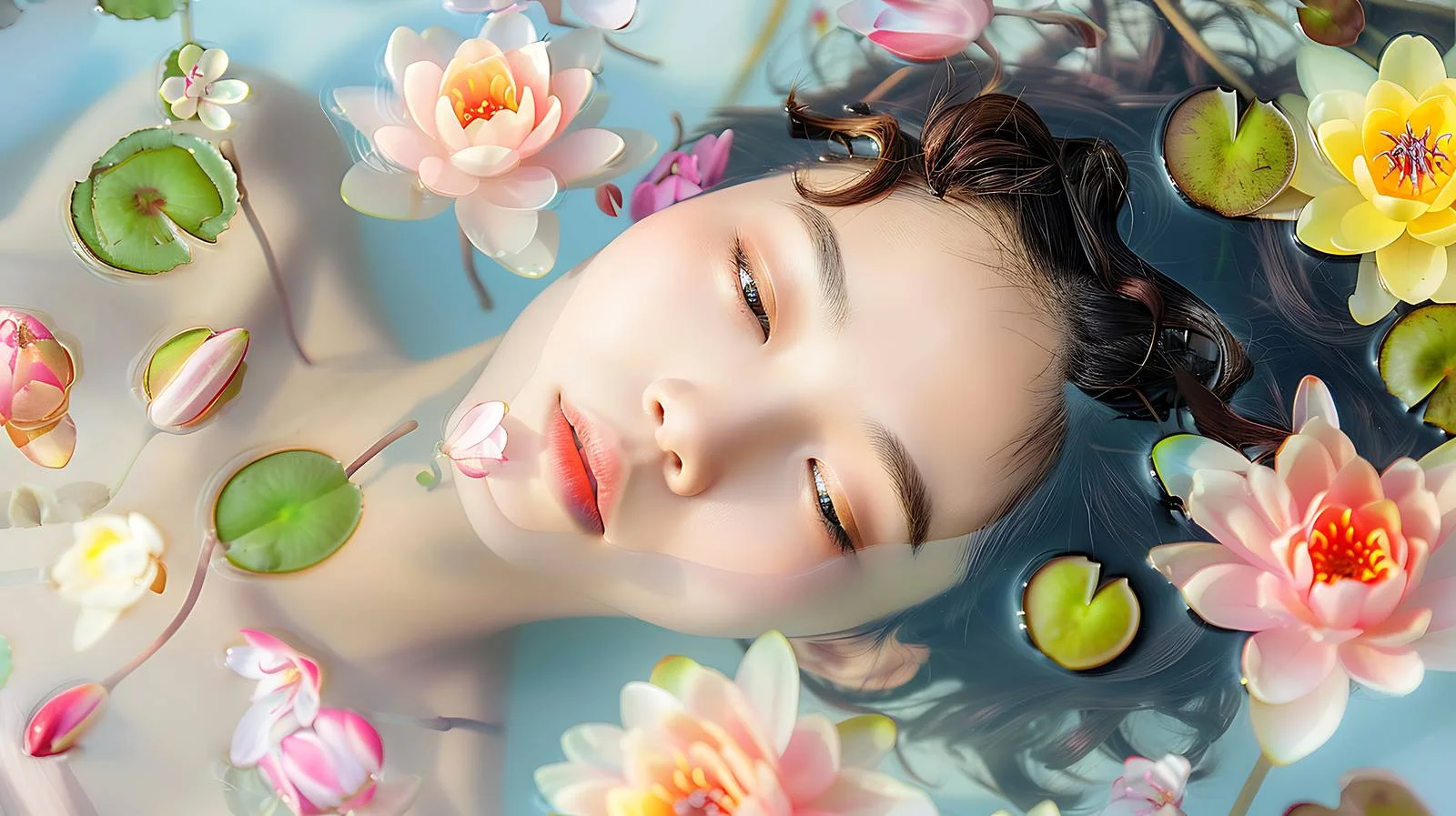 Tranquil Beauty Embraced by Serene Waters — free download from Dotvec