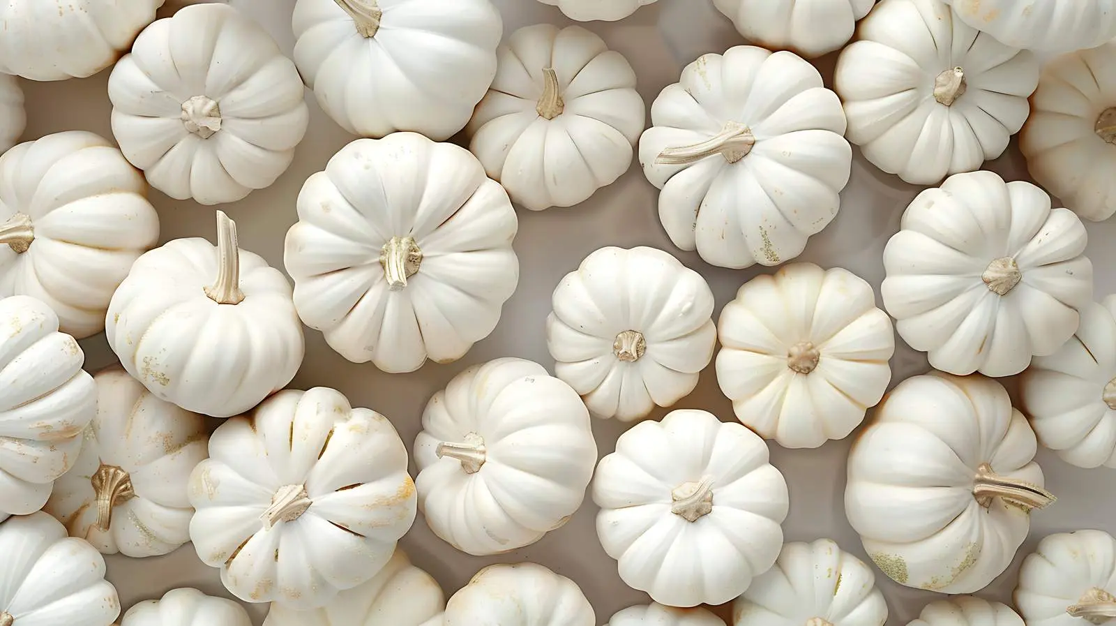 White Pumpkins at Farmers Market Display — free download from Dotvec