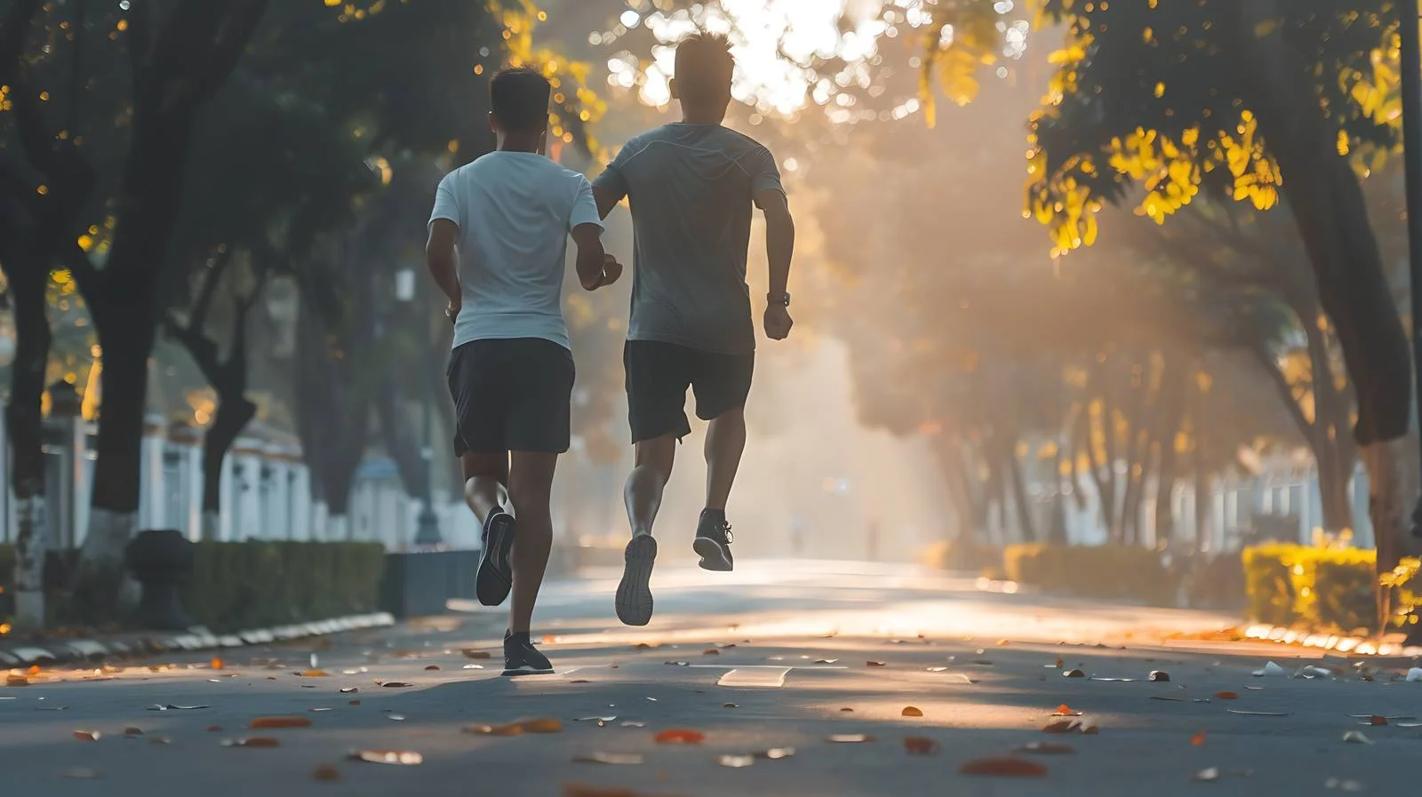 Urban Runner Prepares for Start — free download from Dotvec