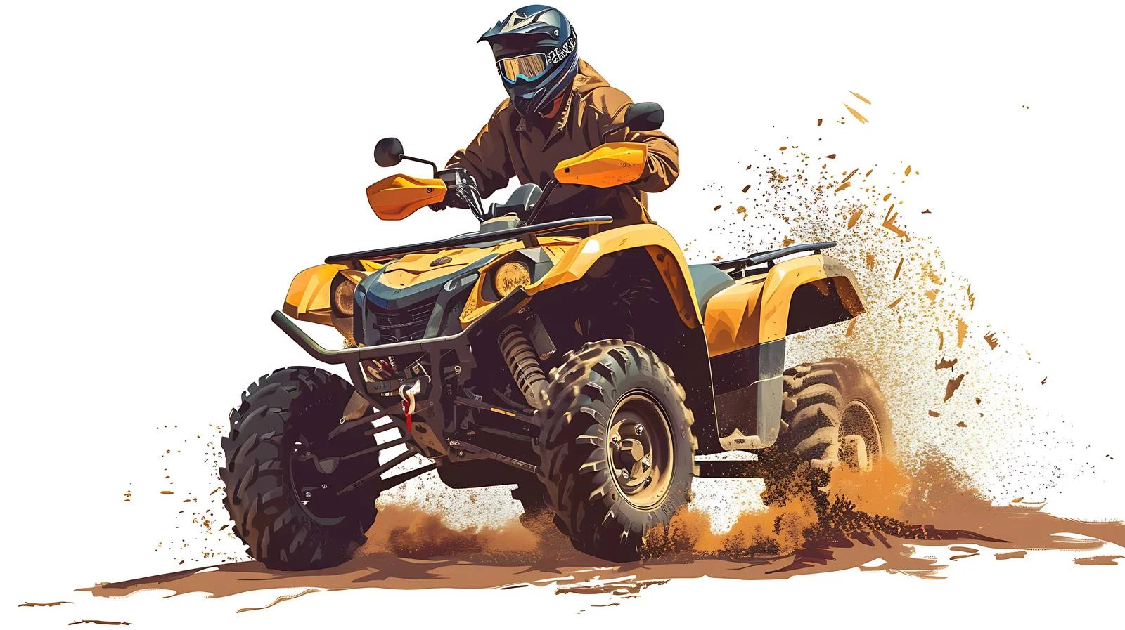 Off-Road ATV Adventure in Sunny Weather — free download from Dotvec